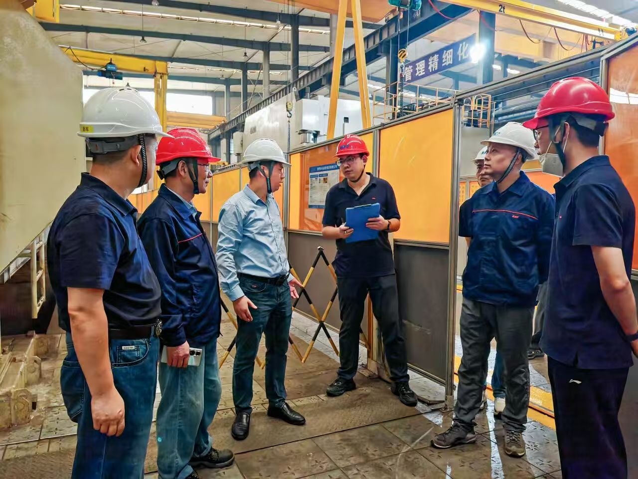 筑牢安环防线 护航“双节”平安 | 合肥91视频最新地址开展节前安全环保联合检查